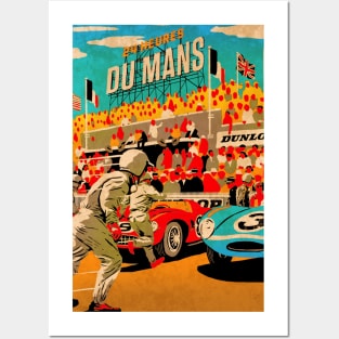 24 Hour Race Posters and Art
